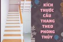 Cách tính kích thước cầu thang theo phong thủy chuẩn xác nhất