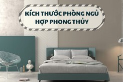 Gợi ý kích thước phòng ngủ hợp phong thủy theo thước lỗ ban