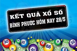 KQXSBP - Kết quả xổ số Bình Phước hôm nay Thứ Bảy 28/5/2022