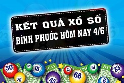 KQXSBP - Kết quả xổ số Bình Phước hôm nay Thứ Bảy 4/6/2022