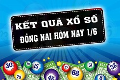 KQXSDN - Kết quả xổ số Đồng Nai hôm nay Thứ Tư 1/6/2022