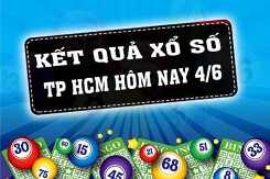 KQXSHCM - Kết quả xổ số TP HCM hôm nay Thứ Bảy 4/6/2022