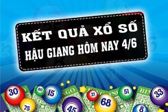 KQXSHG - Kết quả xổ số Hậu Giang hôm nay Thứ Bảy 4/6/2022
