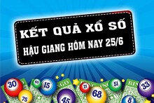 KQXSHG - Kết quả xổ số Hậu Giang hôm nay Thứ Bảy 25/6/2022: giải đặc biệt 854130