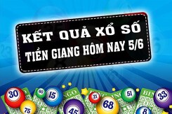 KQXSTG - Kết quả xổ số Tiền Giang hôm nay Chủ Nhật 5/6/2022