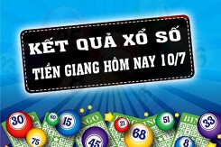 KQXSTG - Kết quả xổ số Tiền Giang hôm nay Chủ Nhật 10/7/2022: Giải đặc biệt 307322