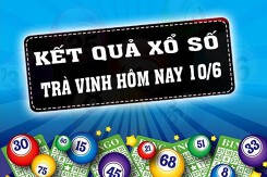 KQXSTV - Kết quả xổ số Trà Vinh hôm nay Thứ Sáu 10/6/2022: Giải đặc biệt 524019