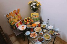 Mâm cúng ông Táo dưới bếp đúng chuẩn phong thủy