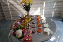 Mâm cúng phá dỡ nhà cũ đúng chuẩn phong thuỷ