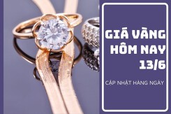 Giá vàng hôm nay 13/6: Giảm mạnh từ 270.000 đồng/lượng đến 400.000 đồng/lượng trong phiên giao dịch đầu tuần