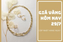 Giá vàng hôm nay 29/7: Đồng loạt quay đầu tăng không quá 1,3 triệu đồng/lượng