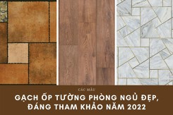 Những mẫu gạch ốp tường phòng ngủ đẹp, đáng tham khảo năm 2022