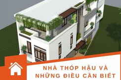 Quan niệm trong phong thủy về nhà thóp hậu và những điều cần biết
