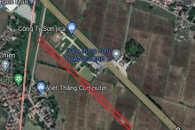 Đường sẽ mở theo quy hoạch ở xã Liêm Phong, huyện Thanh Liêm, tỉnh Hà Nam (phần 1)