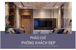 Gợi ý cách ứng dụng phào chỉ phòng khách đẹp và ấn tượng năm 2022