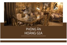 Bật mí cách thiết kế phòng ăn hoàng gia sang trọng và đẳng cấp