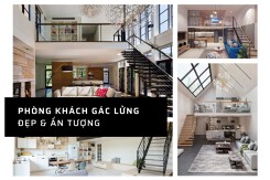 Những điều bạn cần biết để thiết kế phòng khách gác lửng đẹp, ấn tượng