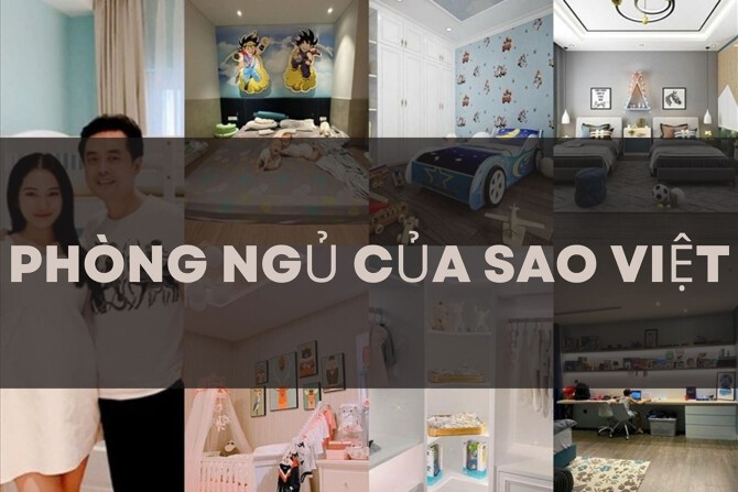 Khám phá phòng ngủ của sao Việt
