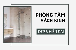 Tham khảo các mẫu phòng tắm vách kính đẹp năm 2022