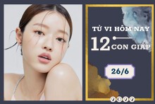 Tử vi hàng ngày hôm nay của 12 con giáp 26/6/2022: Mão tài lộc biến động, Hợi sự nghiệp bất ổn