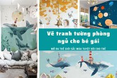 Vẽ tranh tường phòng ngủ cho bé gái: Mở ra thế giới sắc màu tuyệt vời cho trẻ