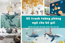 Vẽ tranh tường phòng ngủ cho bé gái: Mở ra thế giới sắc màu tuyệt vời cho trẻ