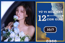 Tử vi hàng ngày hôm nay của 12 con giáp 10/7/2022: Tỵ sự nghiệp nan giải, Sửu tài lộc bình ổn