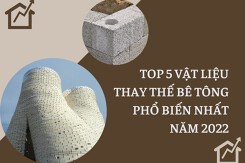 Top 5 vật liệu thay thế bê tông phổ biến nhất năm 2022