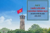 Gợi ý 3 mẫu lời dẫn chương trình 30/4 chi tiết nhất năm 2023