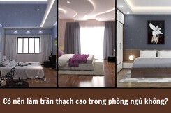 Có nên làm trần thạch cao trong phòng ngủ không? Những lưu ý khi thiết kế