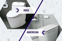 Chi tiết thông tin so sánh thiết bị vệ sinh Inax và American
