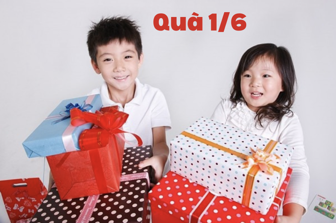 Top những món quà 1/6 độc đáo ý nghĩa cho bé