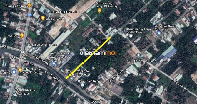 Đường sẽ mở ở thành phố Thuận An mới nhất