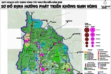 Quy hoạch vùng tỉnh Tây Nguyên đến năm 2030