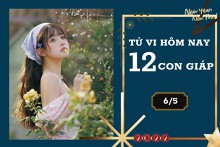 Tử vi hàng ngày hôm nay 6/5 của 12 con giáp: Sửu công việc gặp trở ngại, Tỵ tài lộc vượng phát