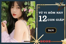 Tử vi hàng ngày hôm nay 16/4 của 12 con giáp: Tý chớ nên chủ quan, Ngọ chú ý sức khỏe