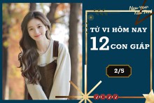 Tử vi hàng ngày hôm nay 2/5 của 12 con giáp: Thìn mọi chuyện hanh thông, Tuất tình cảm trục trặc