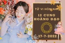 Tử vi hôm nay của 12 cung hoàng đạo ngày 17/7/2022: Song Tử tài lộc rủng rỉnh, Bọ Cạp tình cảm tích cực