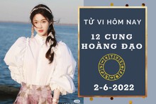 Tử vi hôm nay của 12 cung hoàng đạo ngày 2/6/2022: Bạch Dương đào hoa nở rộ, Sư Tử tài lộc rủng rỉnh