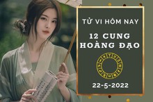 Tử vi hôm nay của 12 cung hoàng đạo ngày 22/5/2022: Bạch Dương tình duyên lạnh nhạt, Song Tử tài lộc rực rỡ