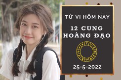 Tử vi hôm nay của 12 cung hoàng đạo ngày 25/5/2022: Cự Giải tài lộc tổn thất, Thiên Bình sự nghiệp hanh thông