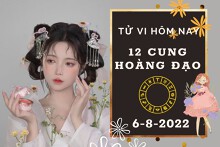 Tử vi hôm nay của 12 cung hoàng đạo ngày 6/8/2022: Cự Giải tài lộc rực rỡ, Bảo Bình tình duyên mỹ mãn