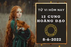Tử vi hôm nay của 12 cung hoàng đạo ngày 8/6/2022: Thiên Bình sự nghiệp trắc trở, Cự Giải tài lộc vượng phát