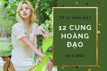 Tử vi hôm nay (13/4/2022) của 12 cung hoàng đạo: Bảo Bình chấp nhận rủi ro, Cự Giải sự nghiệp hanh thông
