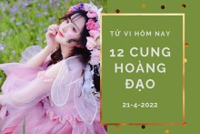 Tử vi hôm nay (21/4/2022) của 12 cung hoàng đạo: Bọ Cạp đa nghi, Thiên Bình dễ thăng tiến