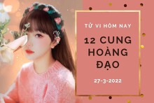 Tử vi hôm nay (27/3/2022) của 12 cung hoàng đạo: Song Tử đón tin vui, Kim Ngưu công việc hanh thông