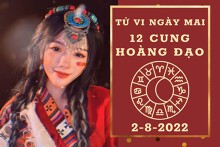 Tử vi ngày mai của 12 cung hoàng đạo 2/8/2022: Song Tử tài lộc biến động, Bảo Bình sự nghiệp gặp Hung - Cát