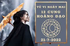 Tử vi ngày mai của 12 cung hoàng đạo 21/7/2022: Bảo Bình ổn định về tài lộc, Cự Giải tình yêu không suôn sẻ