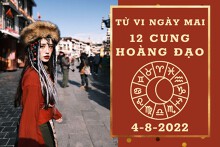 Tử vi ngày mai của 12 cung hoàng đạo 4/8/2022: Sư Tử tài lộc kém vượng, Thiên Bình công việc không ổn