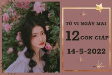 Tử vi ngày mai của 12 con giáp 14/5/2022: Thìn tài lộc dồi dào, Ngọ rắc rối trong tình yêu